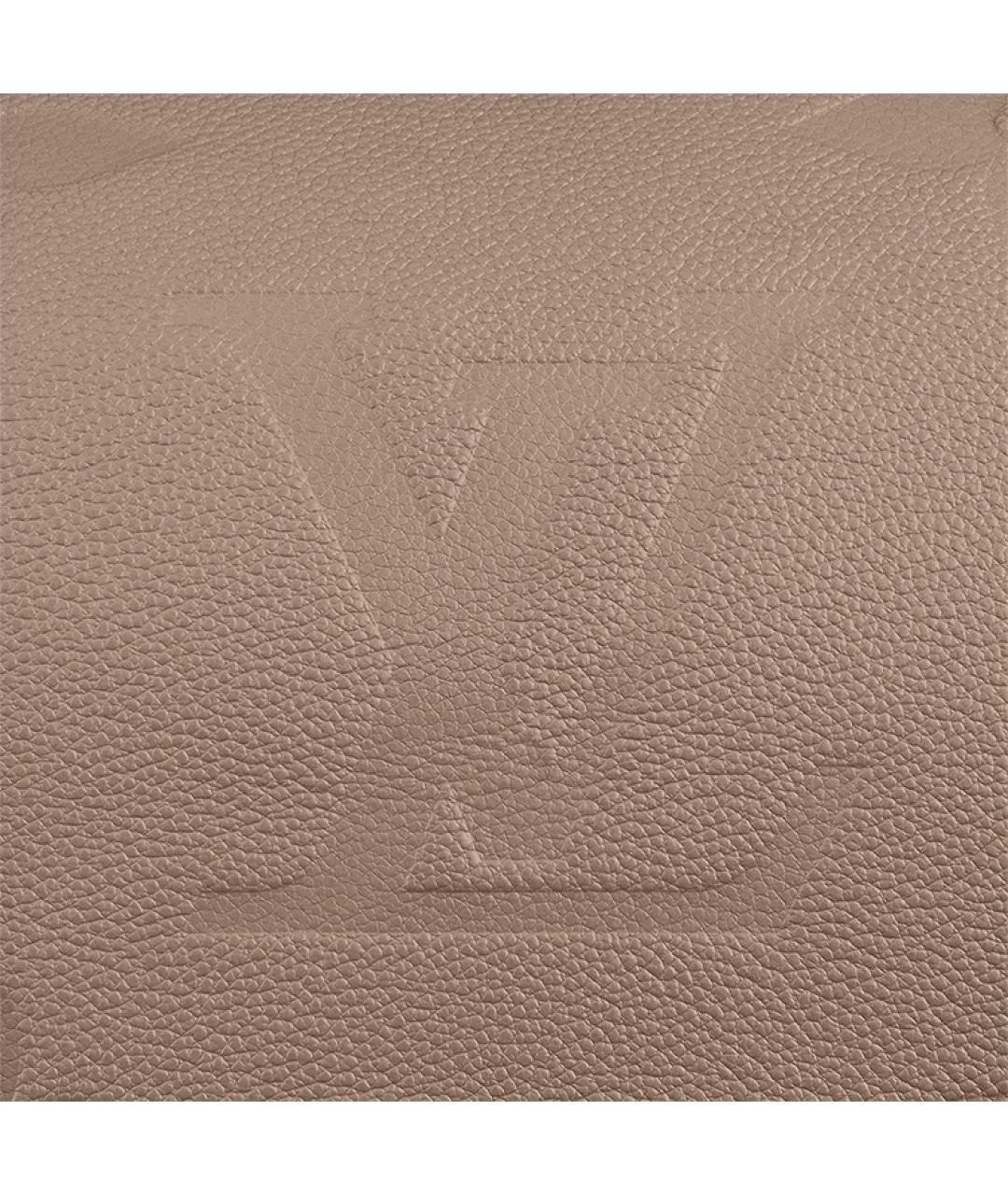 LOUIS VUITTON Бежевая кожаная дорожная/спортивная сумка, фото 7