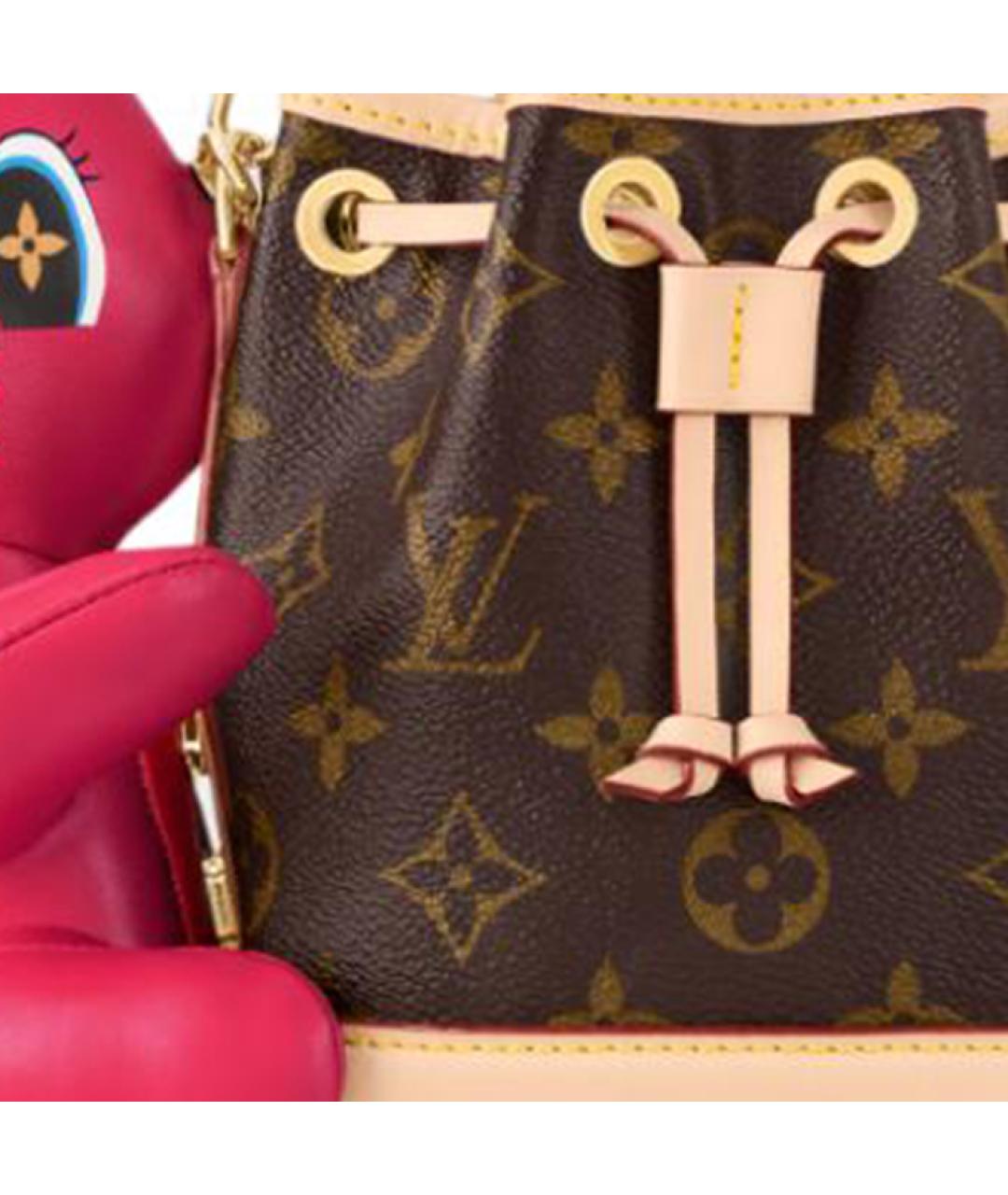 LOUIS VUITTON Коричневая сумка через плечо, фото 8