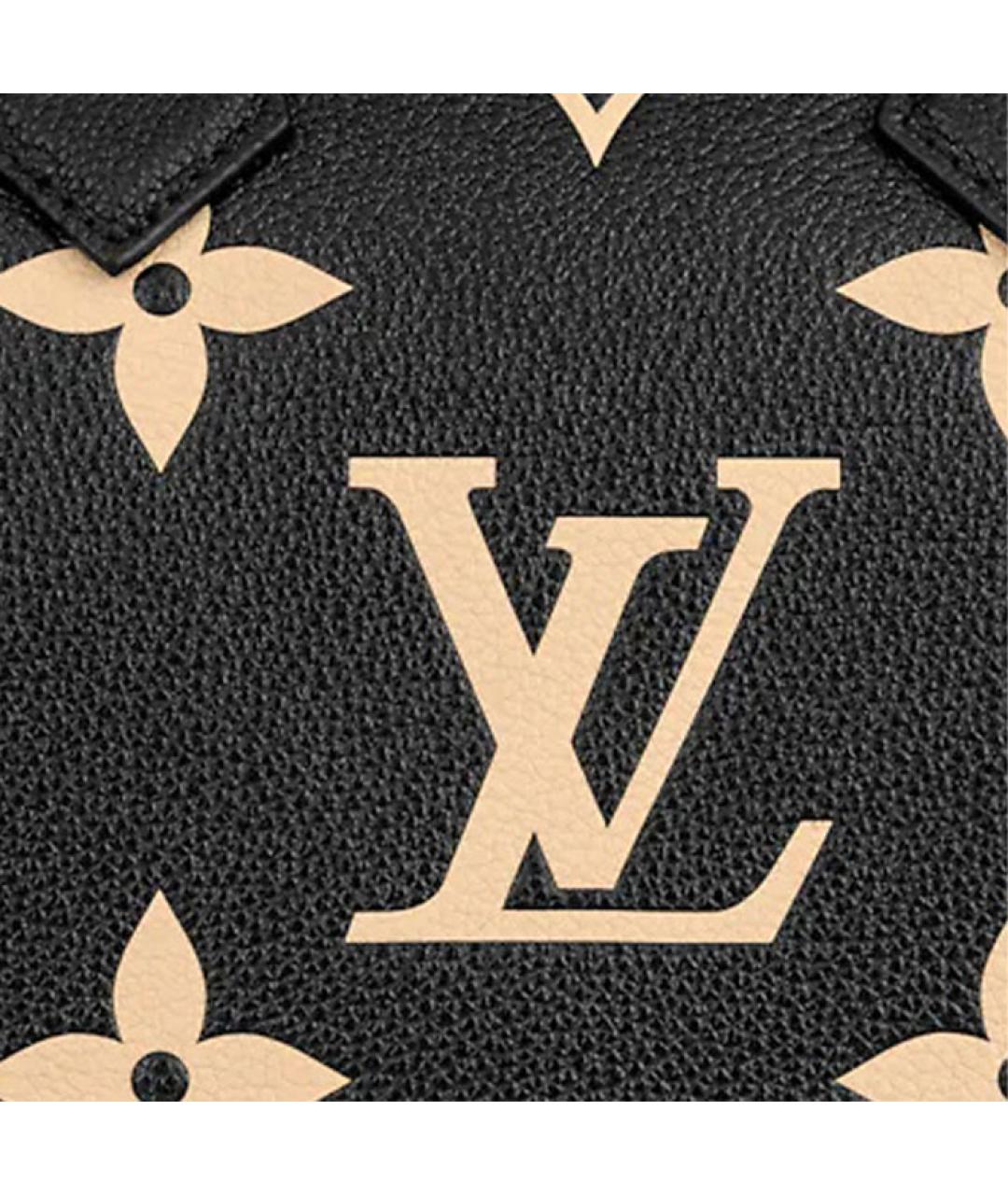 LOUIS VUITTON Черная сумка с короткими ручками, фото 5