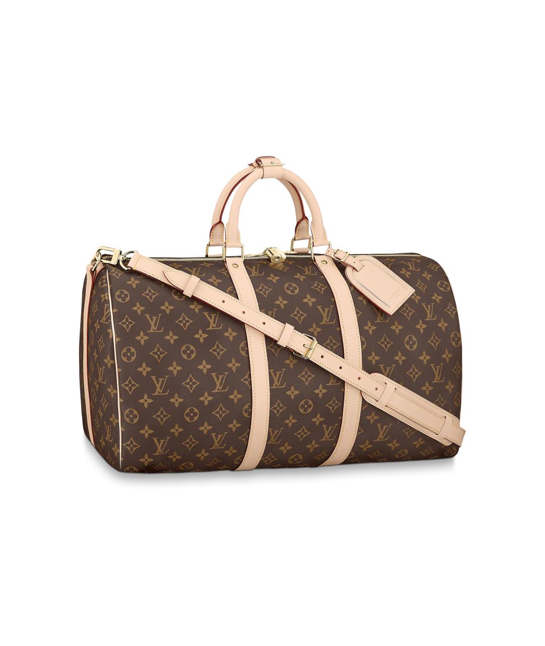 LOUIS VUITTON Коричневая дорожная/спортивная сумка, фото 2