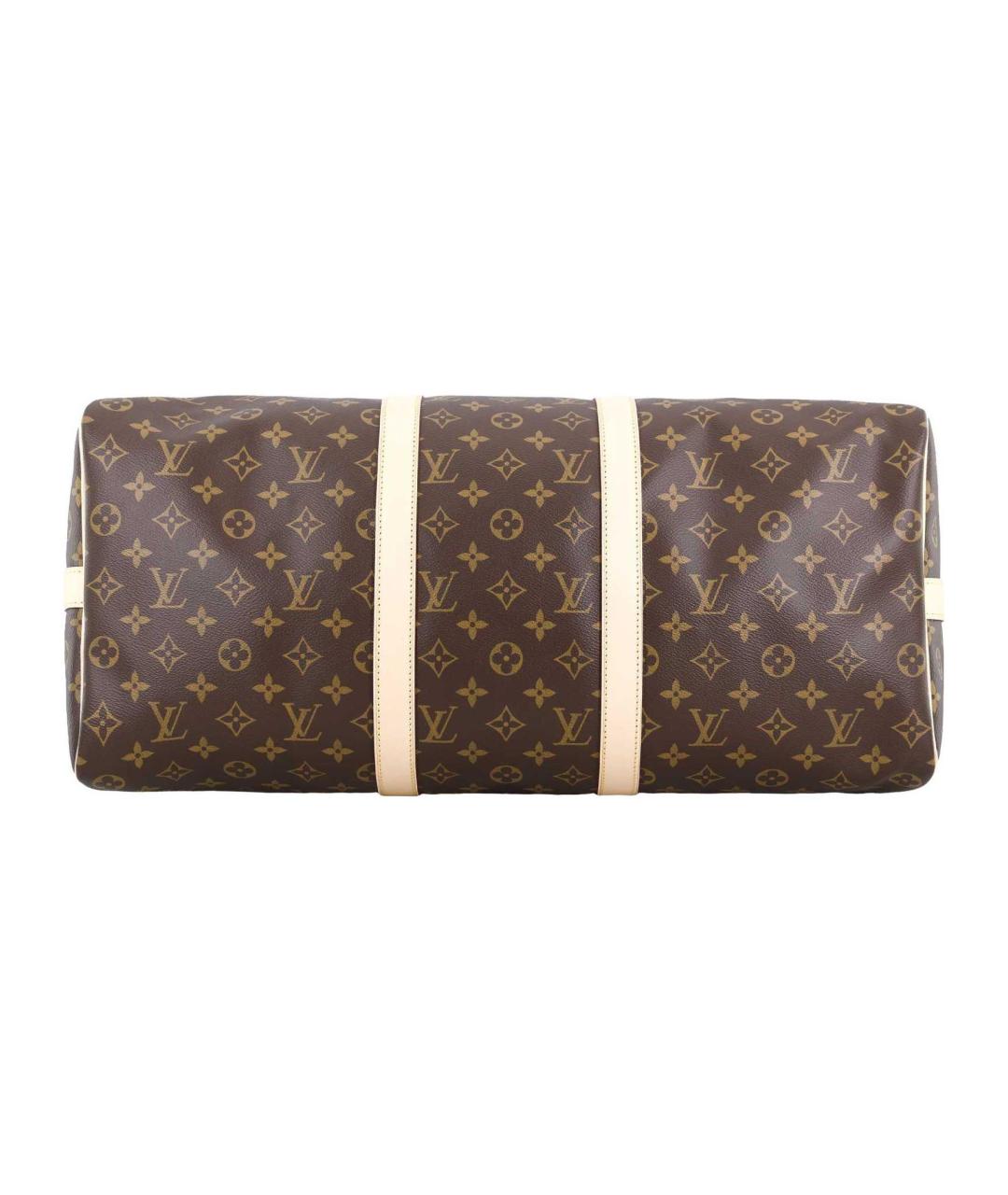 LOUIS VUITTON Коричневая дорожная/спортивная сумка, фото 6