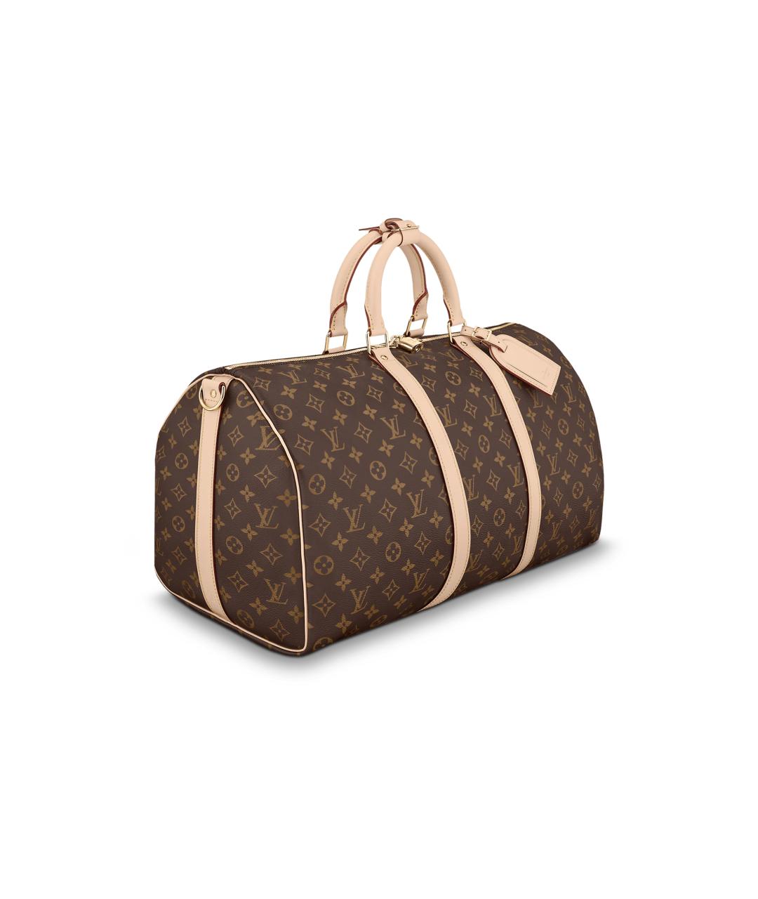 LOUIS VUITTON Коричневая дорожная/спортивная сумка, фото 4