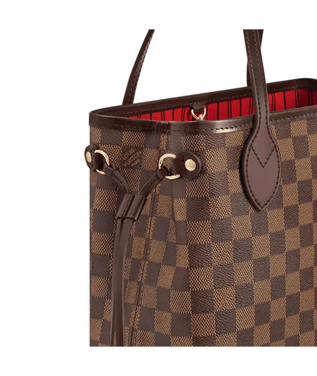 LOUIS VUITTON Коричневая сумка тоут, фото 6