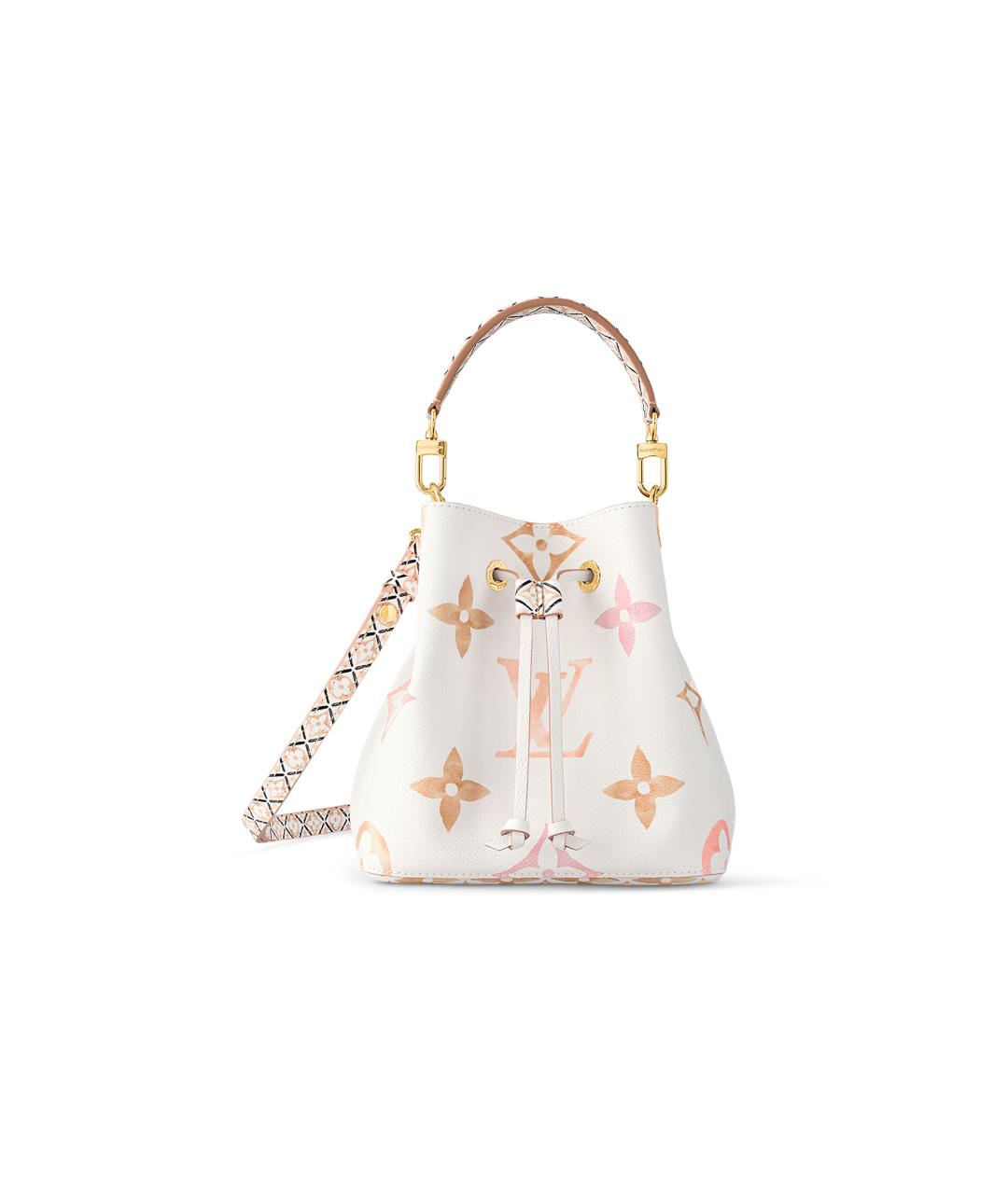 LOUIS VUITTON Белая кожаная сумка через плечо, фото 1