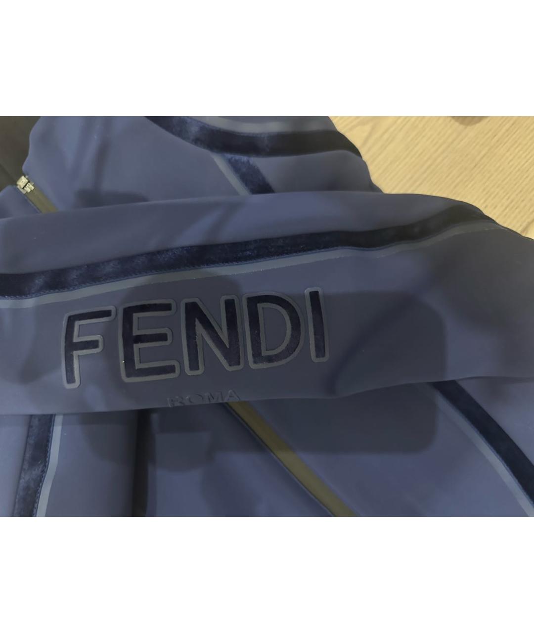 FENDI Темно-синий комбинезон, фото 4