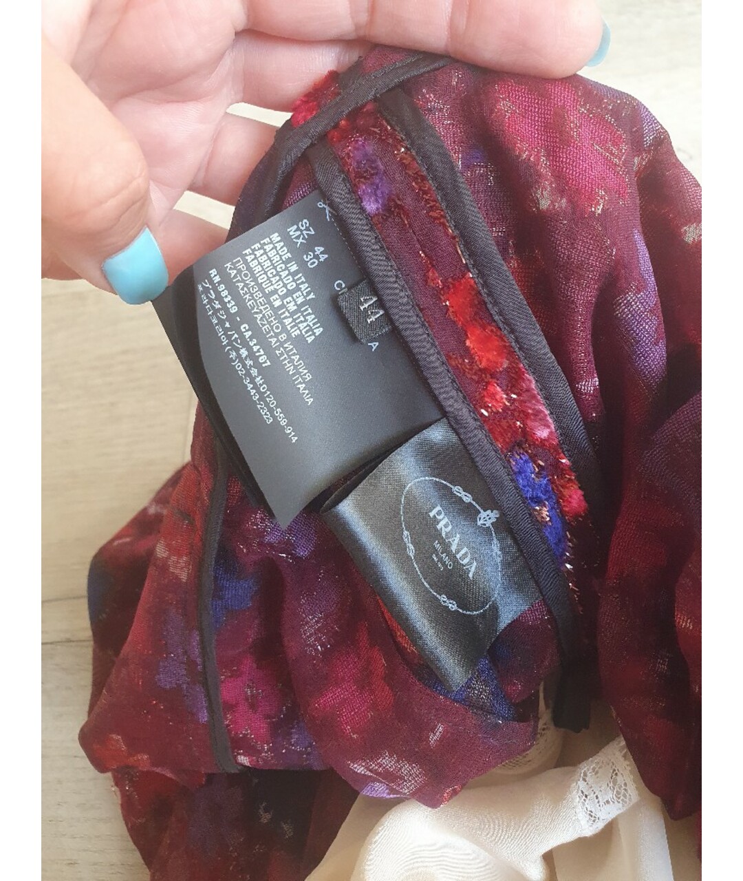 PRADA Мульти вискозное повседневное платье, фото 8