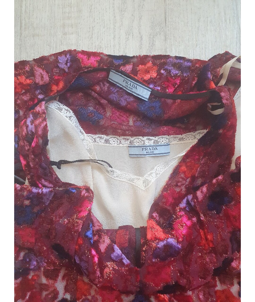 PRADA Мульти вискозное повседневное платье, фото 5