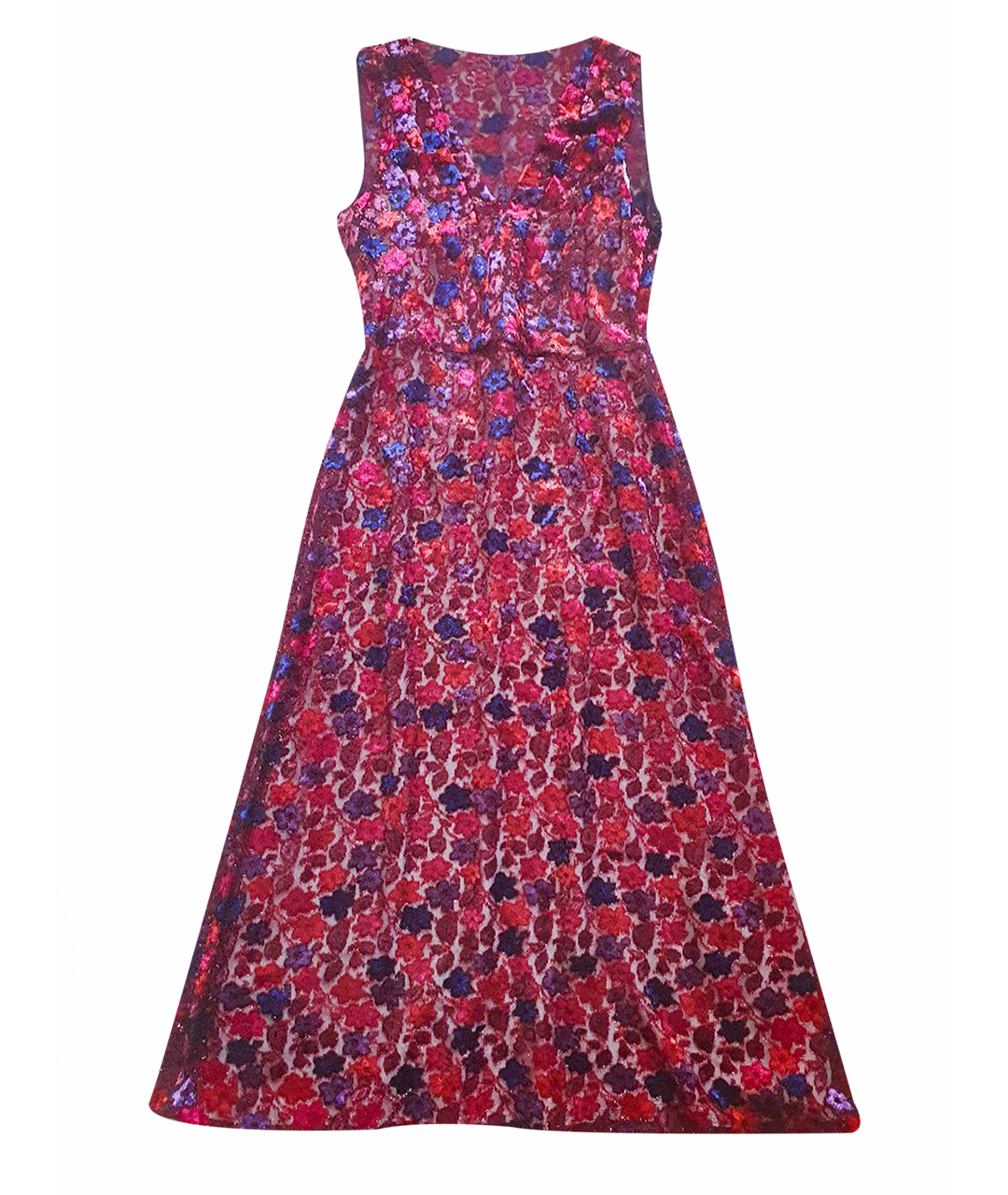 PRADA Мульти вискозное повседневное платье, фото 1