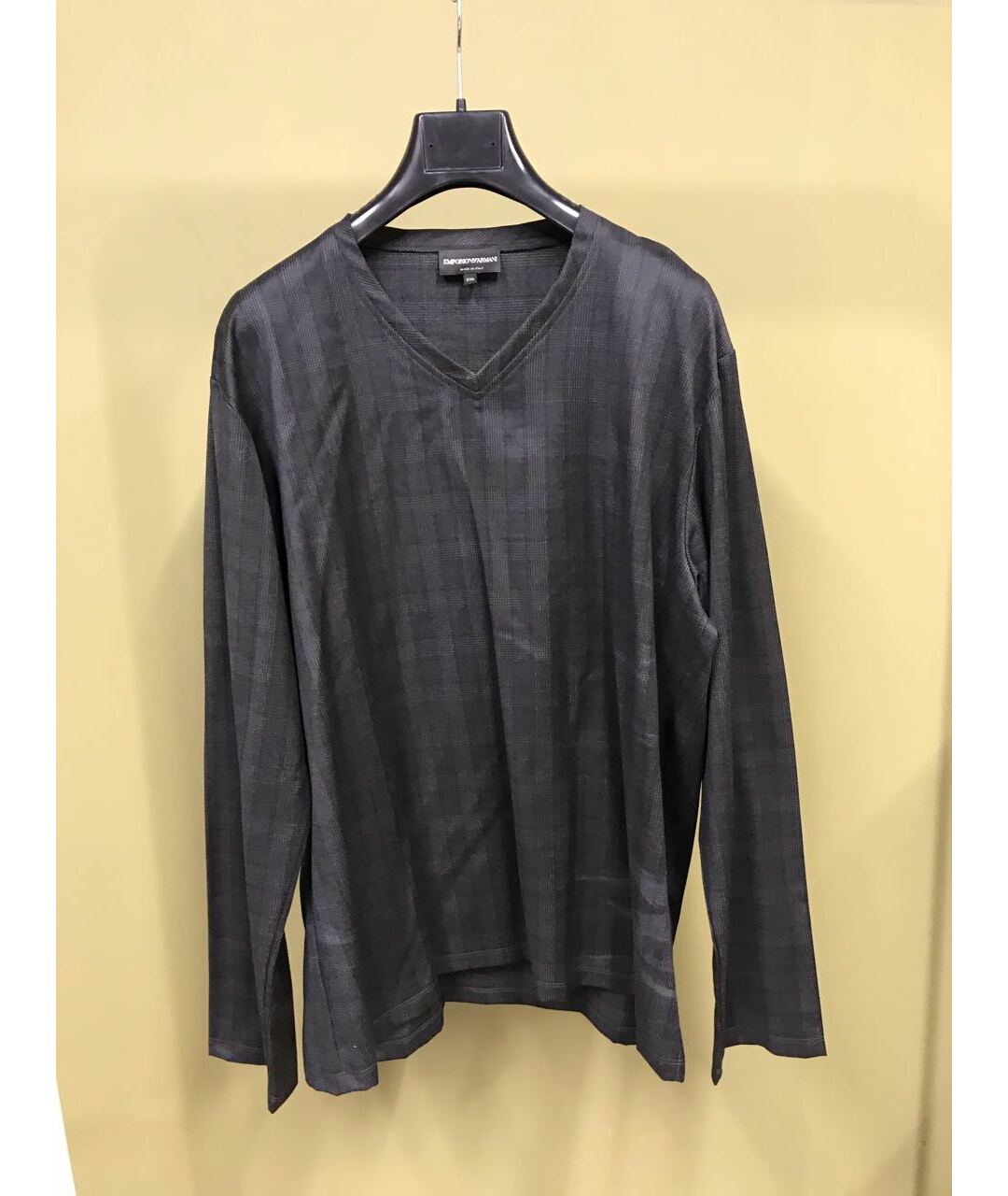 EMPORIO ARMANI Черный шерстяной джемпер / свитер, фото 6