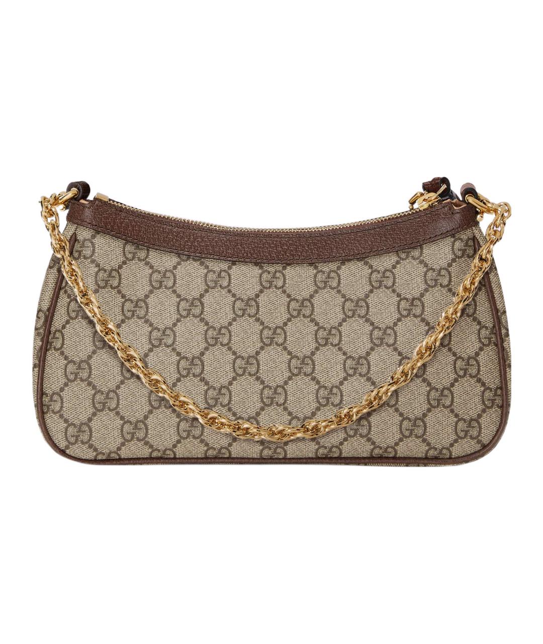 GUCCI Коричневая сумка через плечо, фото 4