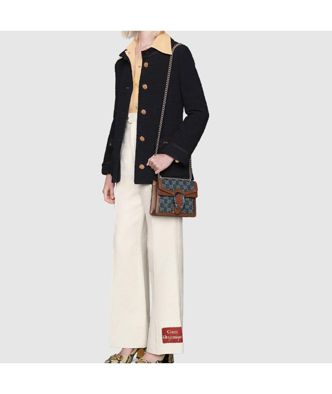 GUCCI Мульти деним сумка через плечо, фото 9