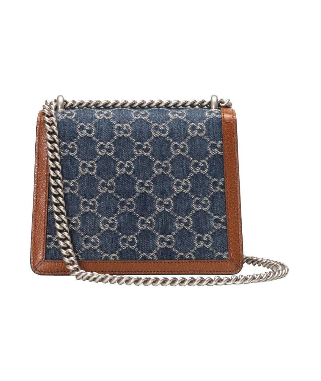 GUCCI Мульти деним сумка через плечо, фото 4