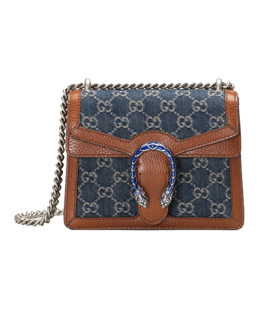 GUCCI Мульти деним сумка через плечо, фото 1