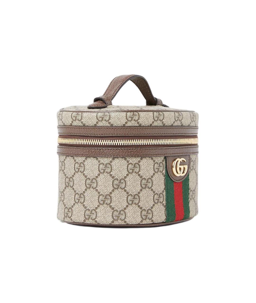 GUCCI Бежевая косметичка, фото 2