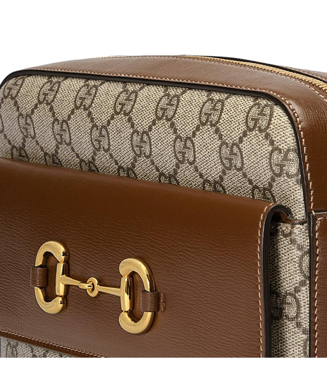 GUCCI Коричневая сумка через плечо, фото 6
