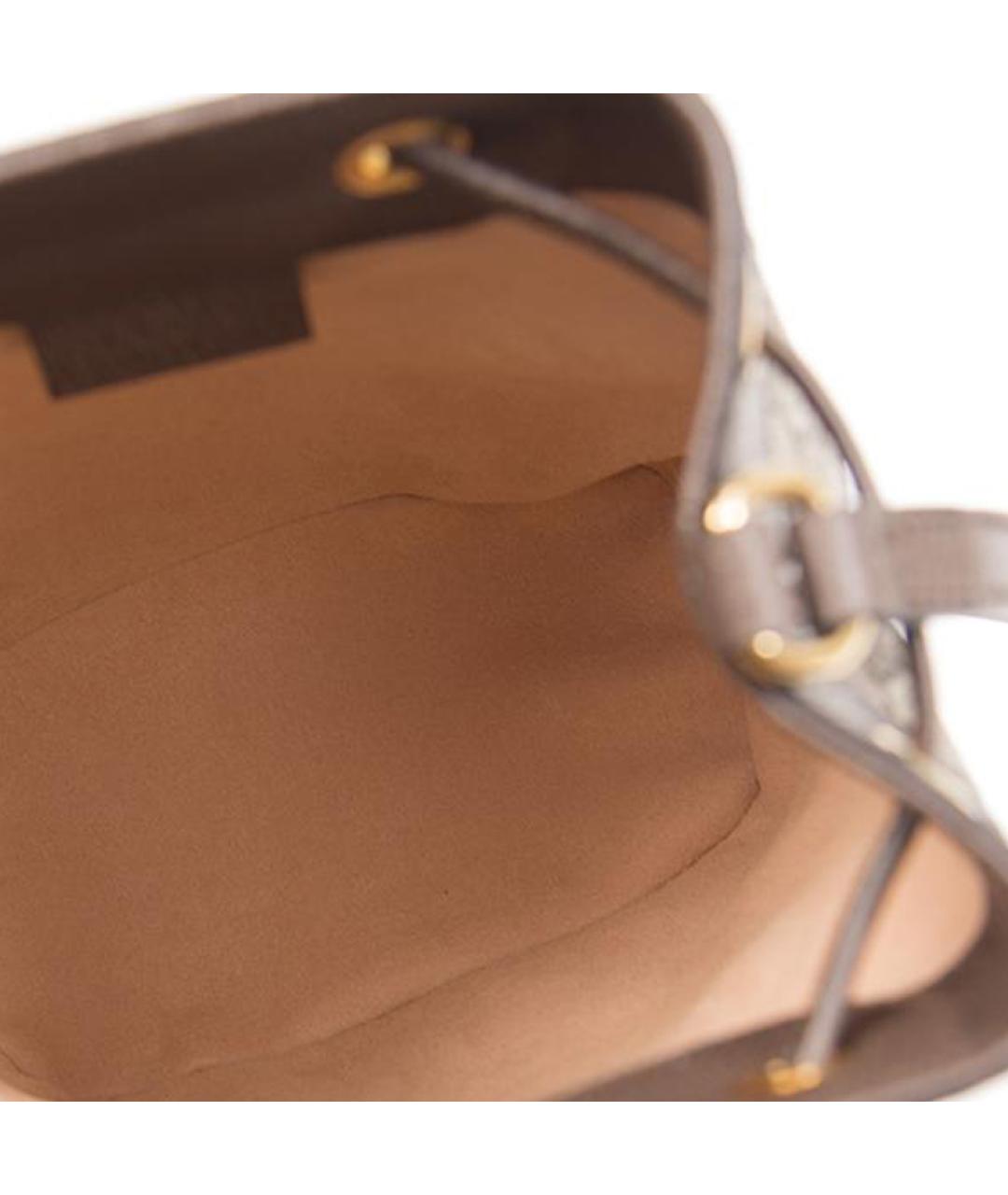 GUCCI Коричневая сумка через плечо, фото 4