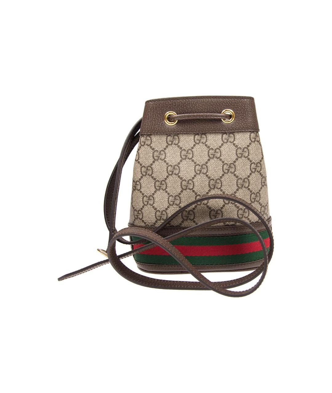 GUCCI Коричневая сумка через плечо, фото 5