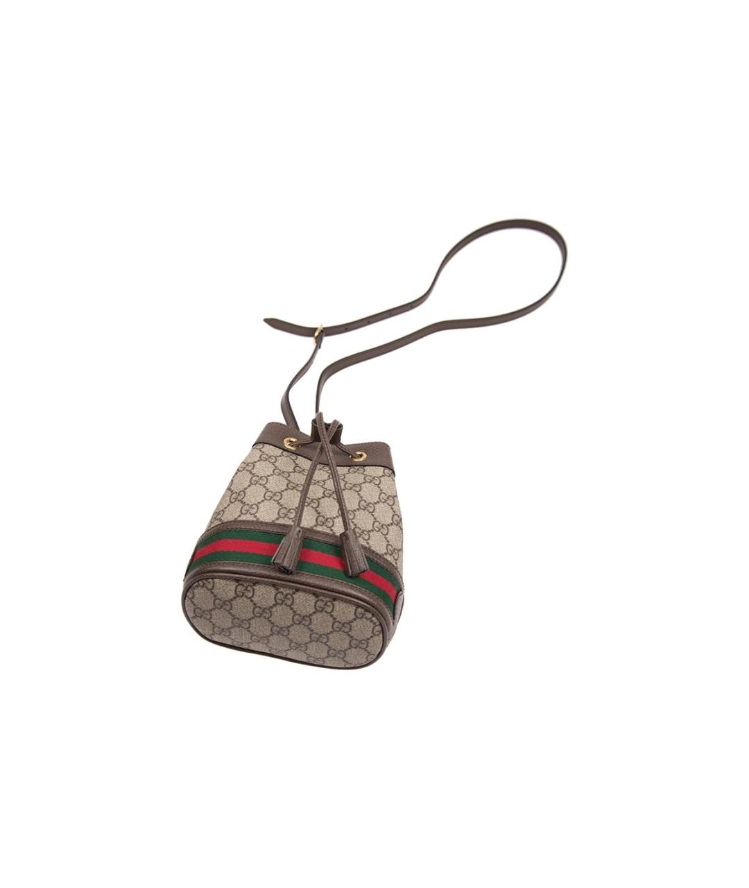 GUCCI Коричневая сумка через плечо, фото 2