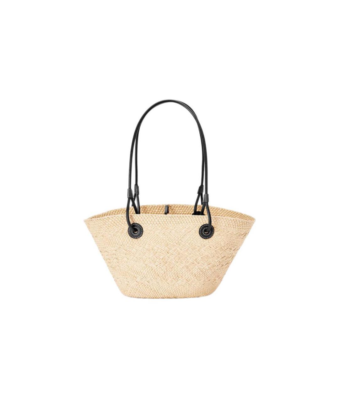 LOEWE Черная пелетеная сумка через плечо, фото 3