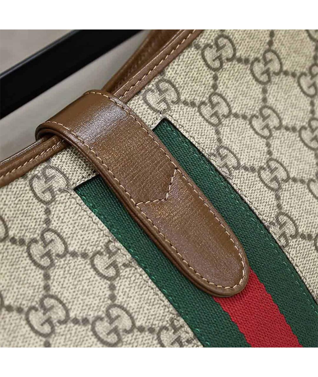 GUCCI Коричневая сумка через плечо, фото 7