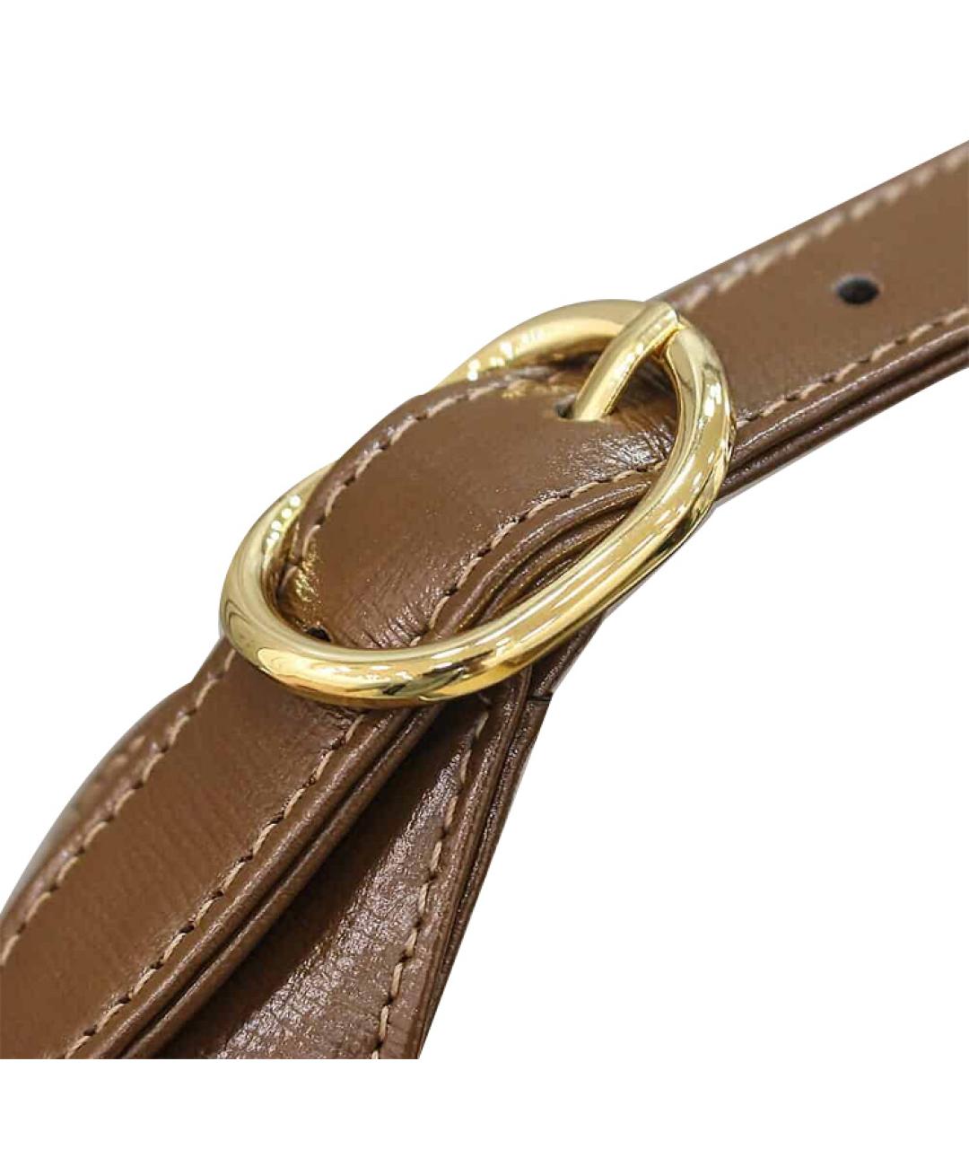 GUCCI Коричневая сумка через плечо, фото 8