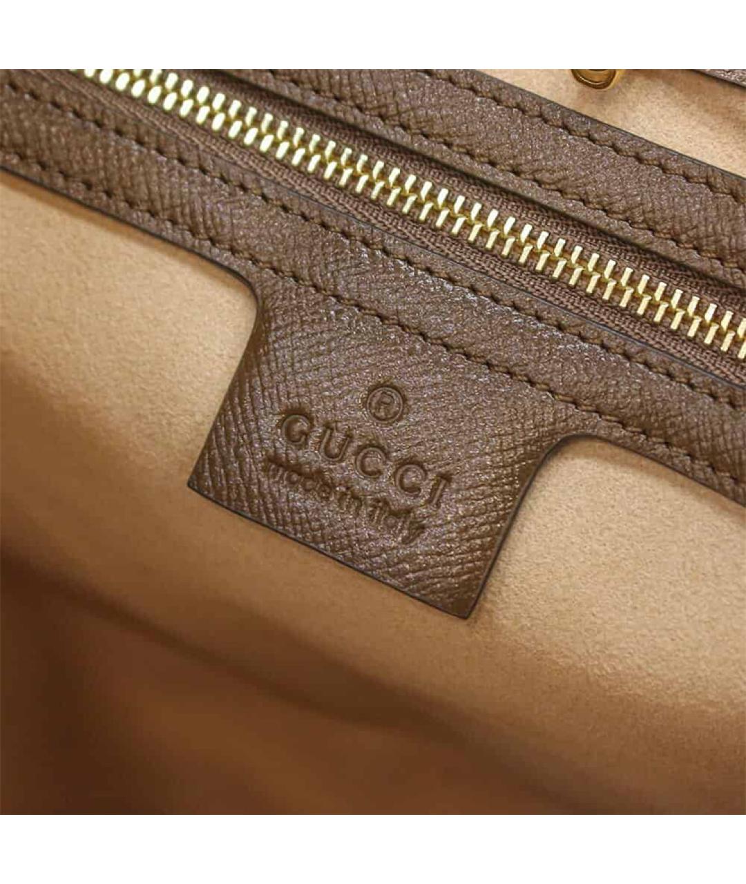 GUCCI Коричневая сумка через плечо, фото 5