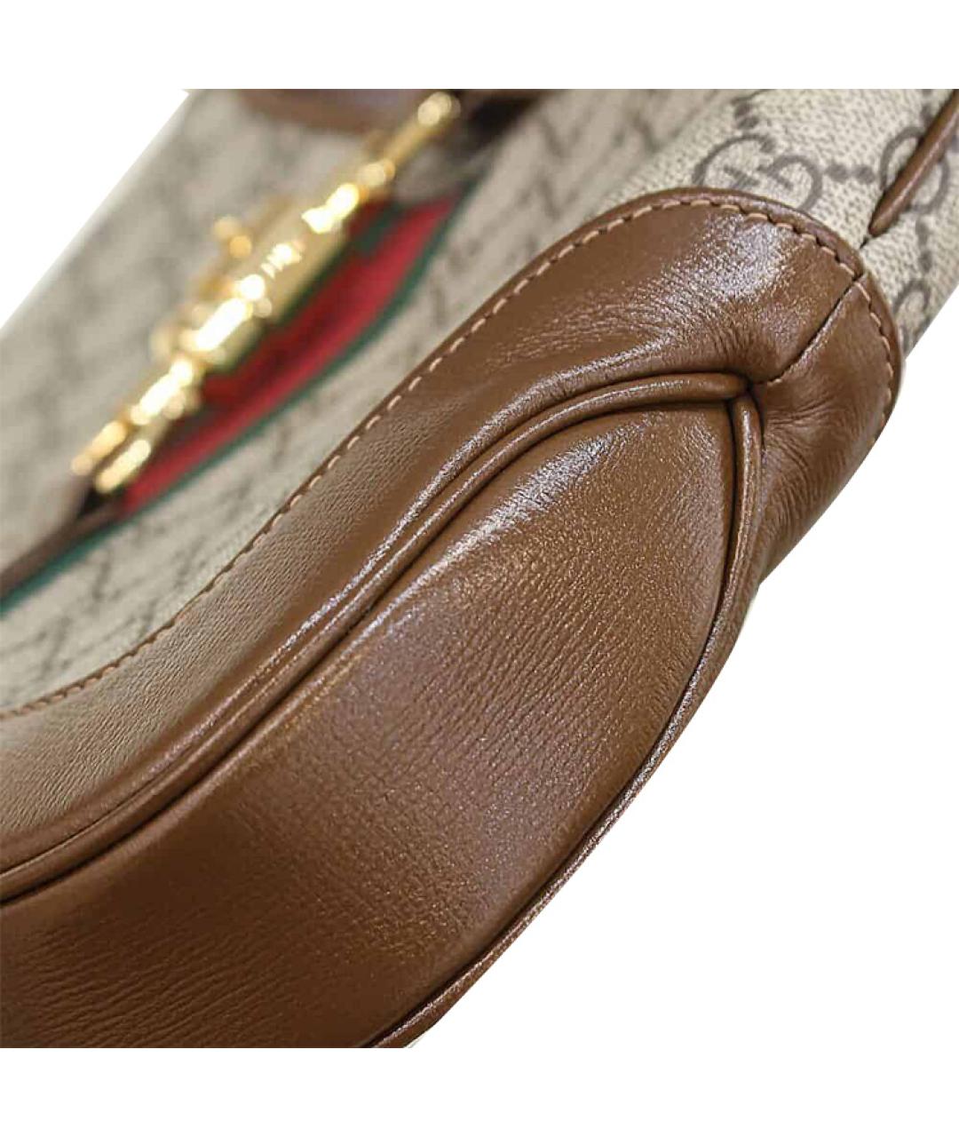 GUCCI Коричневая сумка через плечо, фото 9