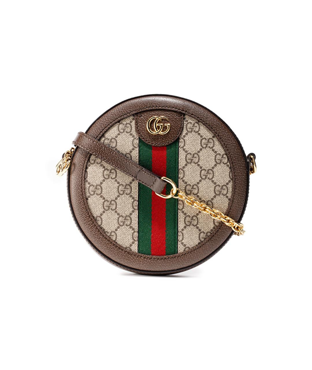 GUCCI Коричневая сумка через плечо, фото 1
