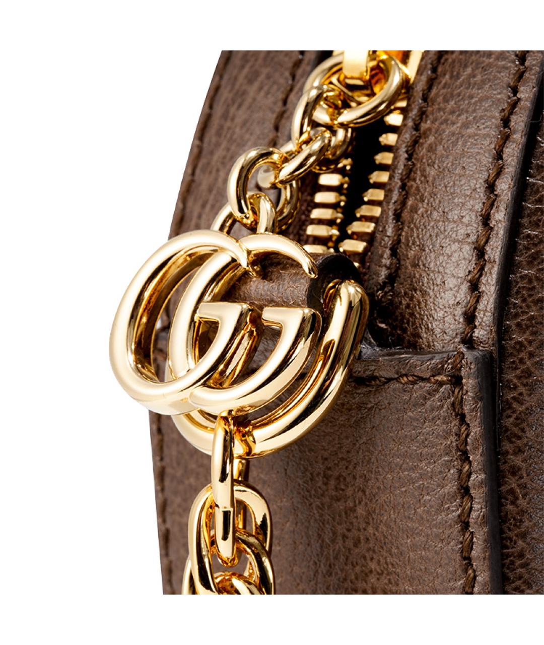 GUCCI Коричневая сумка через плечо, фото 5