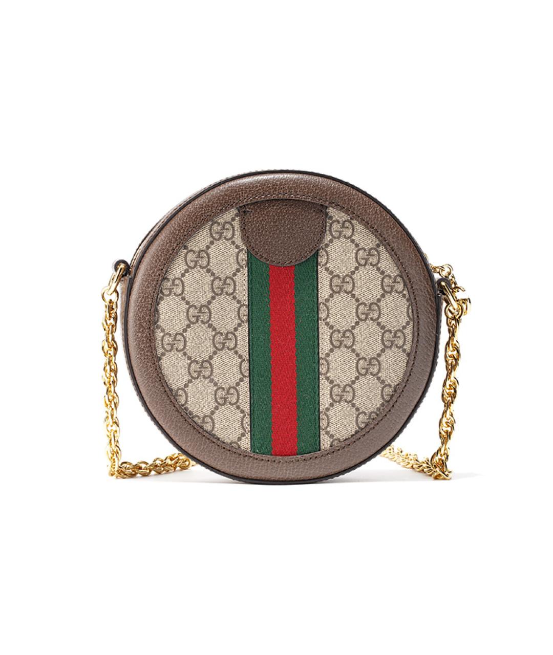 GUCCI Коричневая сумка через плечо, фото 3