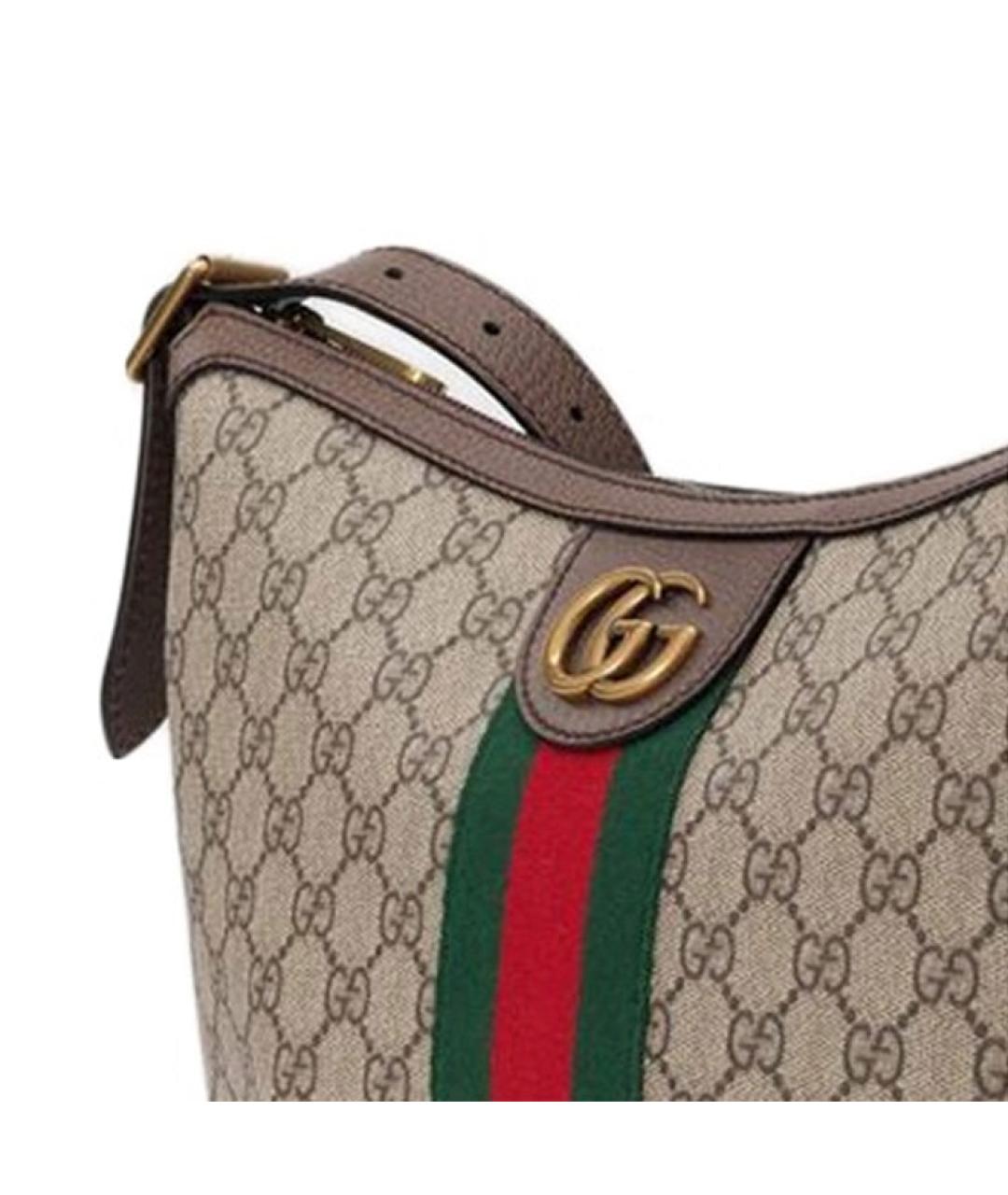 GUCCI Бежевая сумка через плечо, фото 3