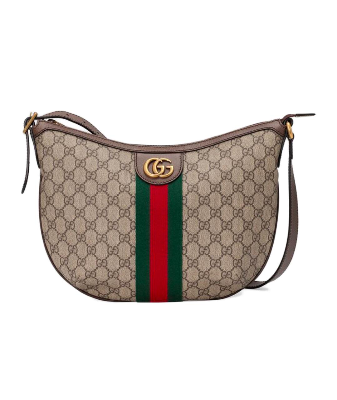 GUCCI Бежевая сумка через плечо, фото 1