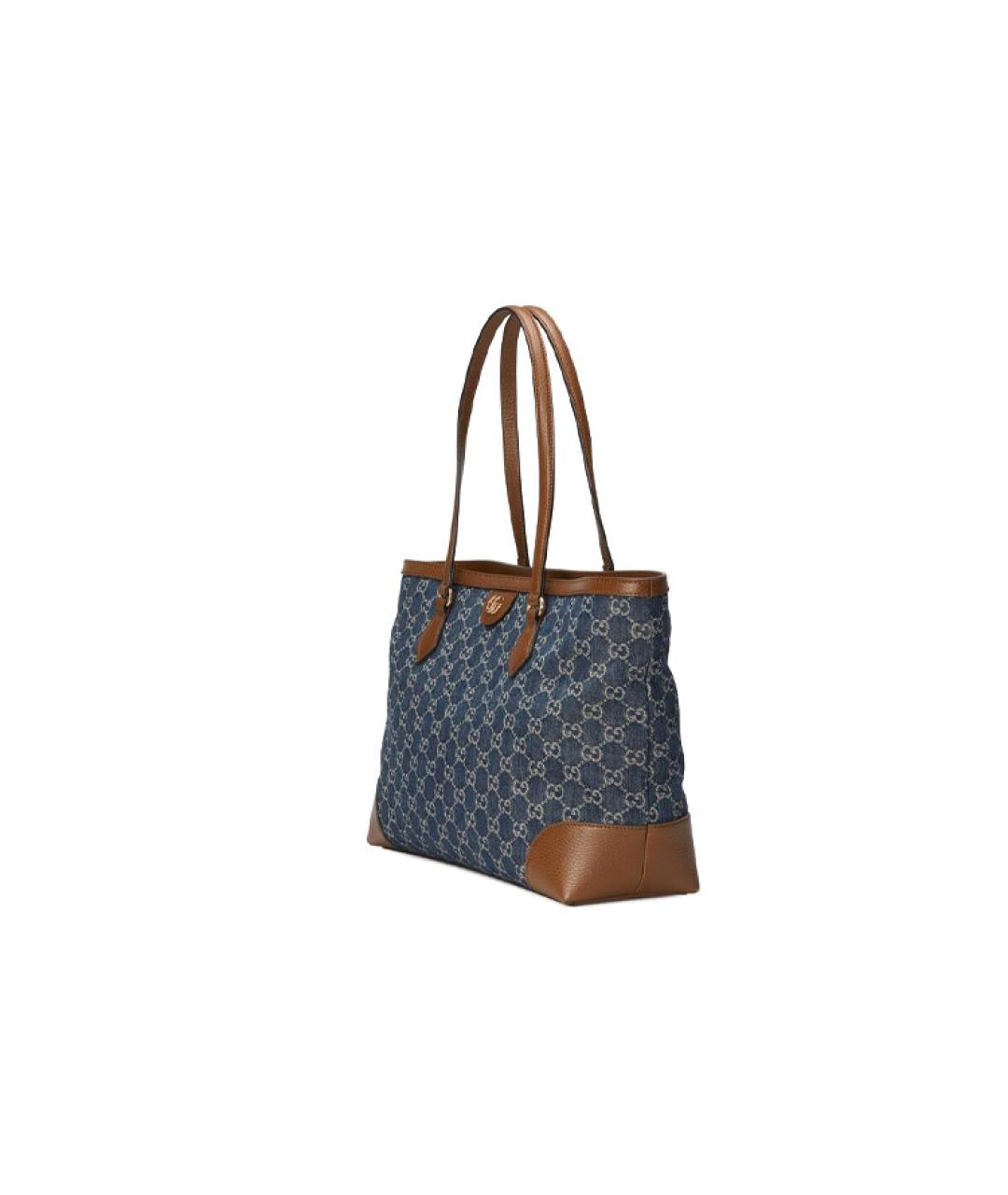 GUCCI Синяя сумка через плечо, фото 2