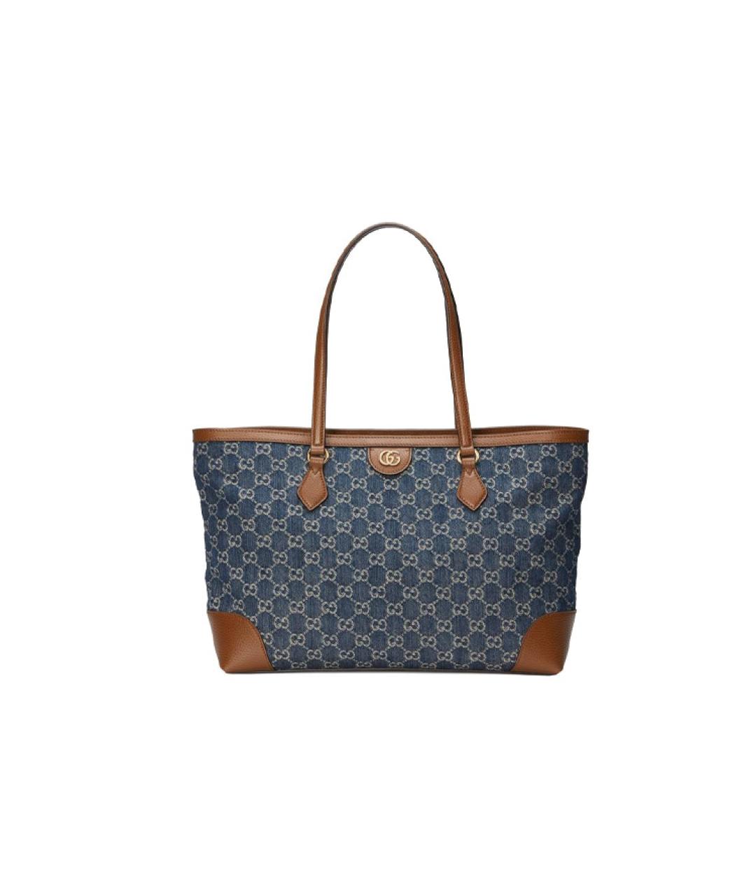 GUCCI Синяя сумка через плечо, фото 1