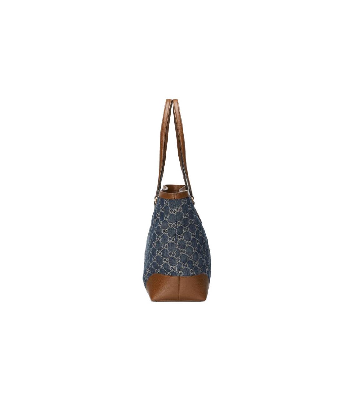 GUCCI Синяя сумка через плечо, фото 4