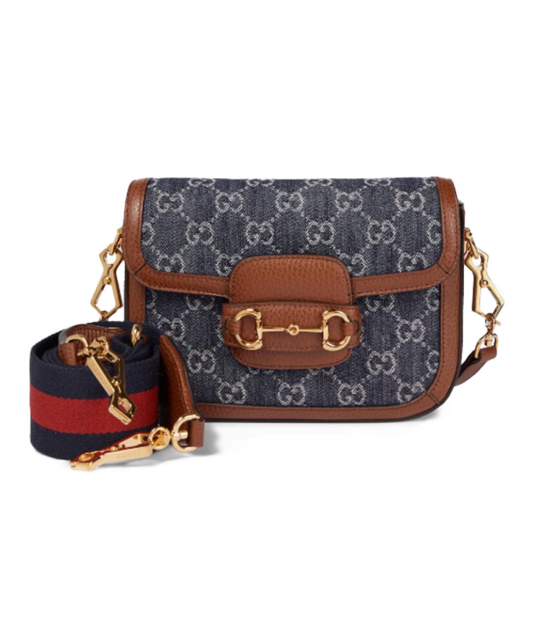 GUCCI Мульти деним сумка через плечо, фото 1