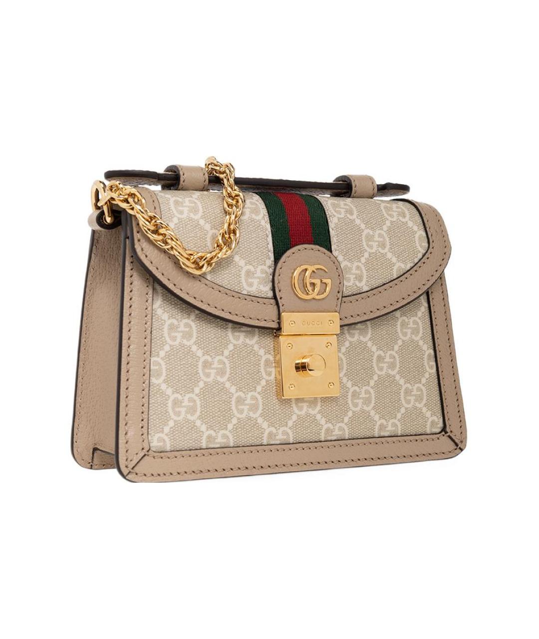 GUCCI Бежевая сумка через плечо, фото 2