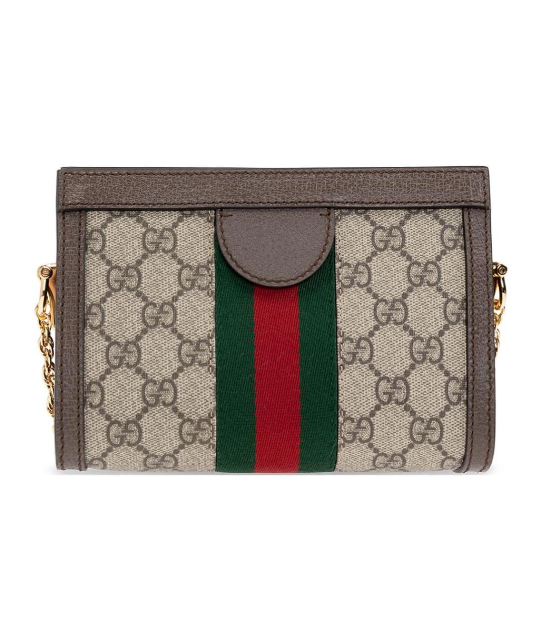 GUCCI Коричневая сумка через плечо, фото 2
