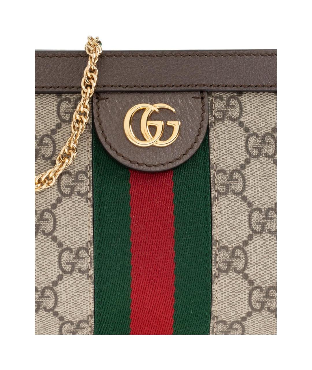 GUCCI Коричневая сумка через плечо, фото 5