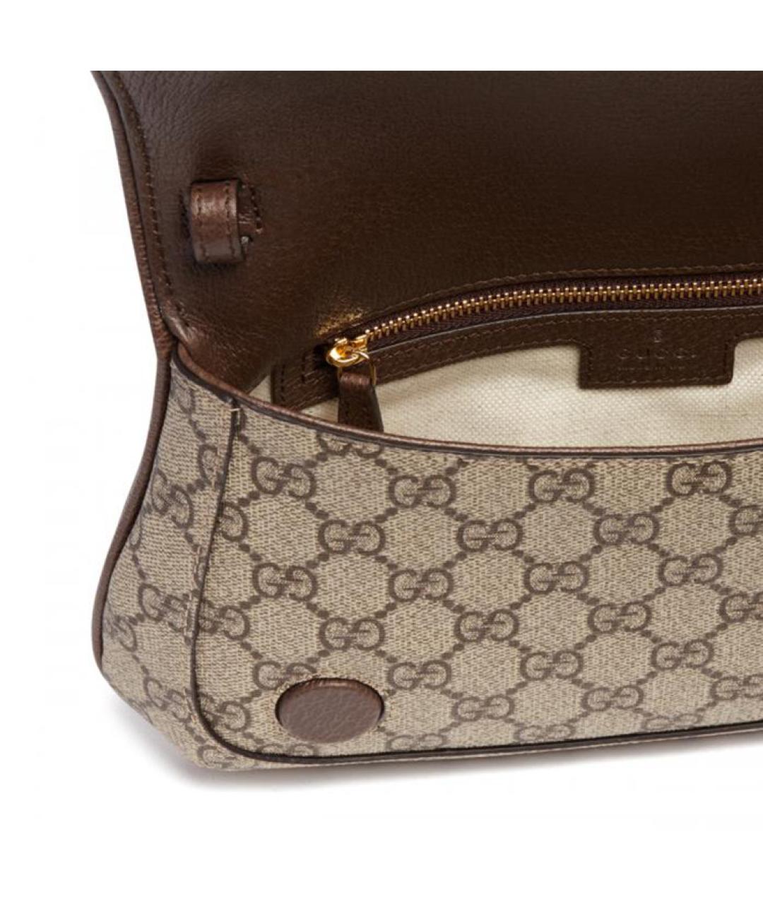 GUCCI Коричневая сумка через плечо, фото 3