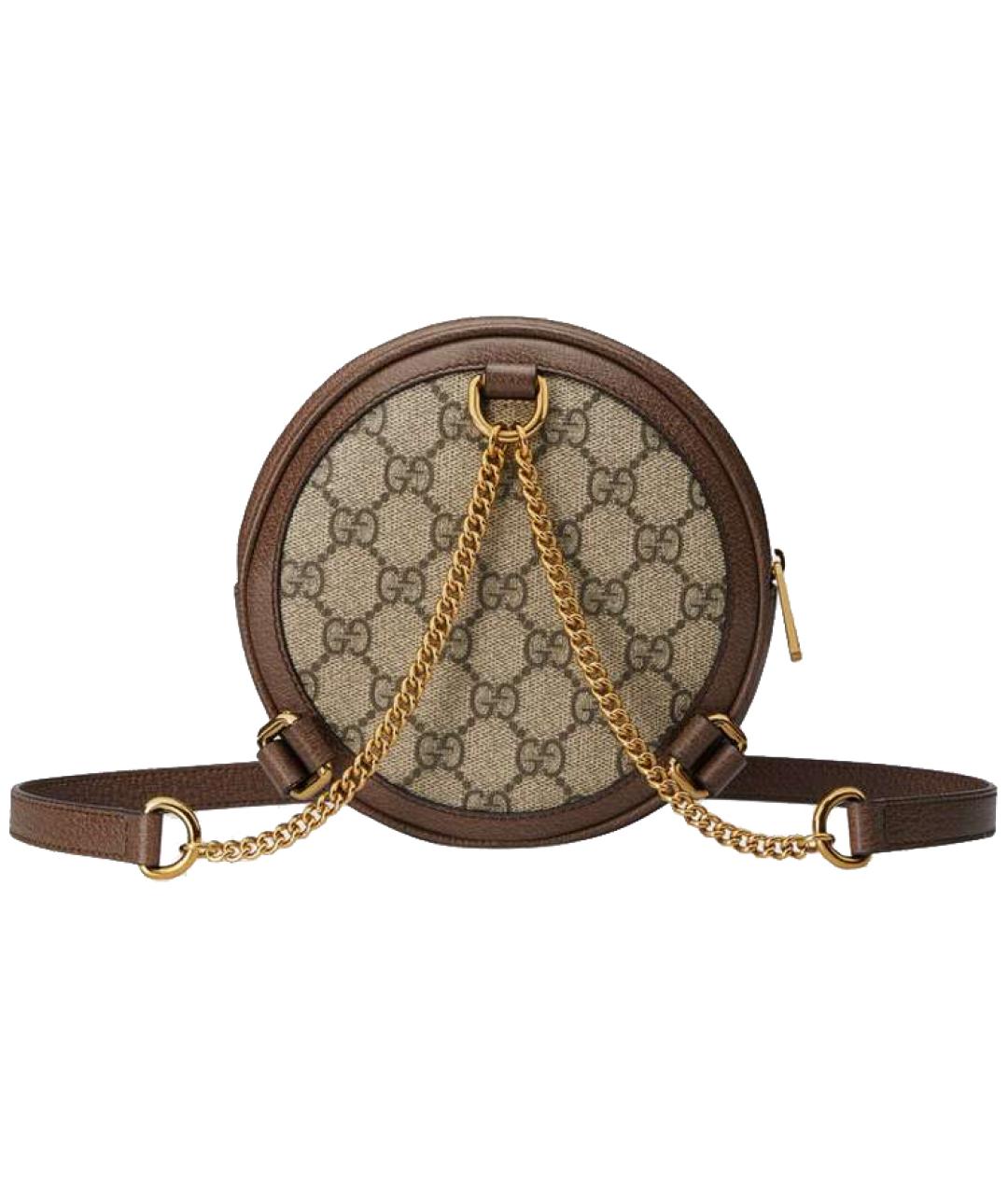GUCCI Коричневый рюкзак, фото 2