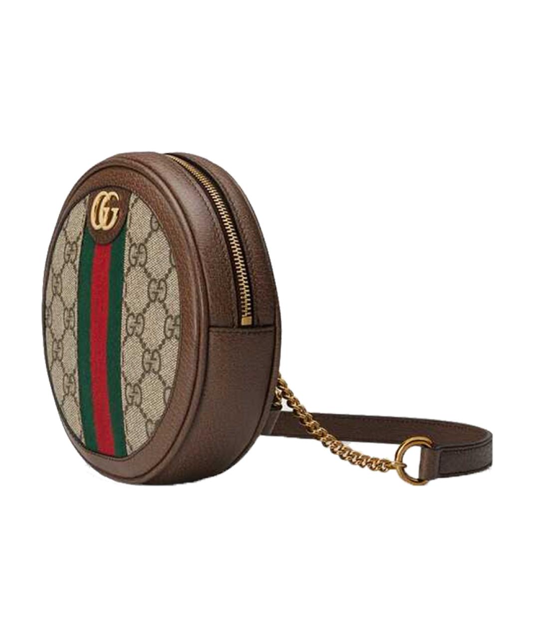 GUCCI Коричневый рюкзак, фото 3
