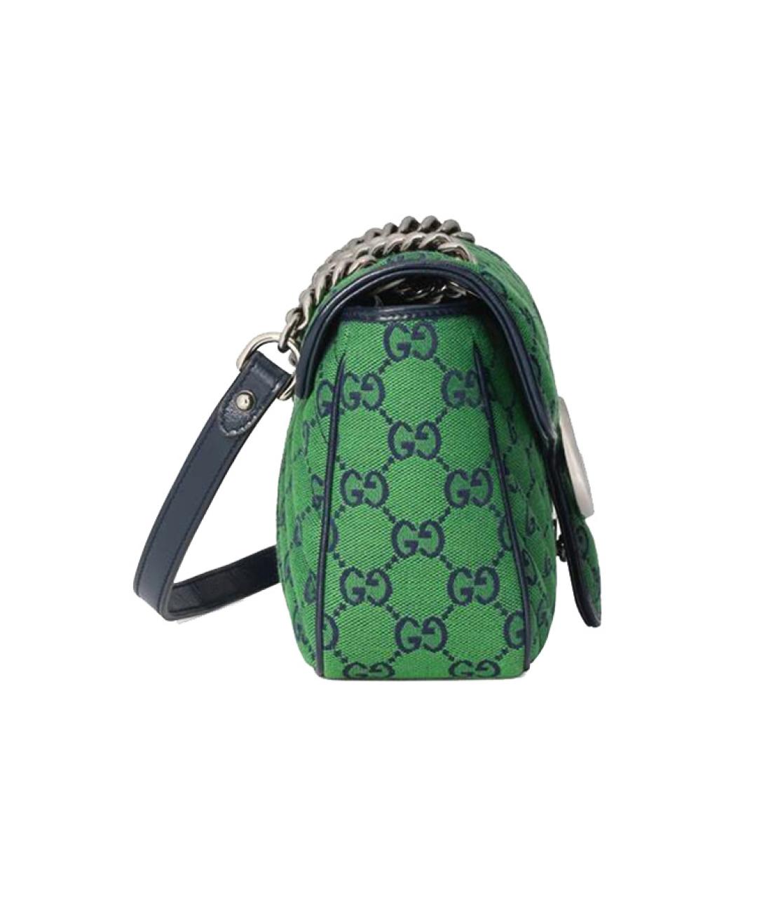 GUCCI Зеленая сумка через плечо, фото 3