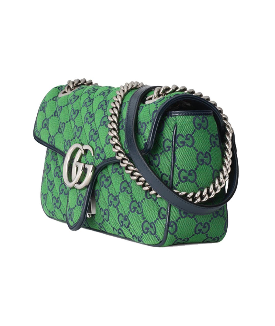 GUCCI Зеленая сумка через плечо, фото 2