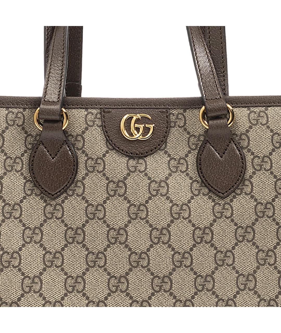 GUCCI Коричневая сумка через плечо, фото 5