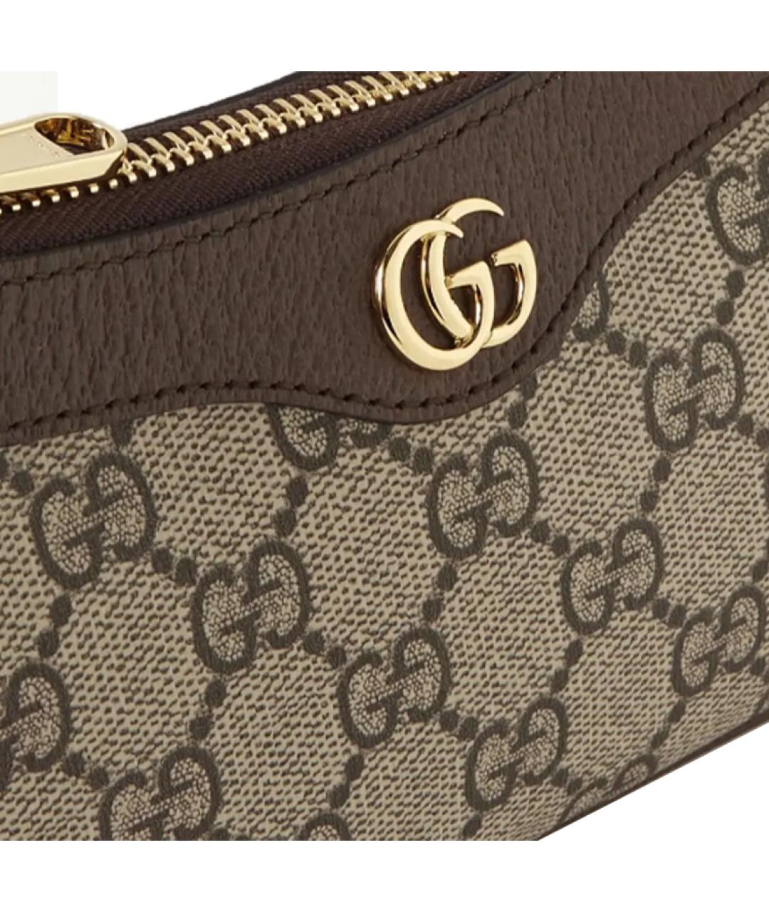 GUCCI Коричневая сумка через плечо, фото 8