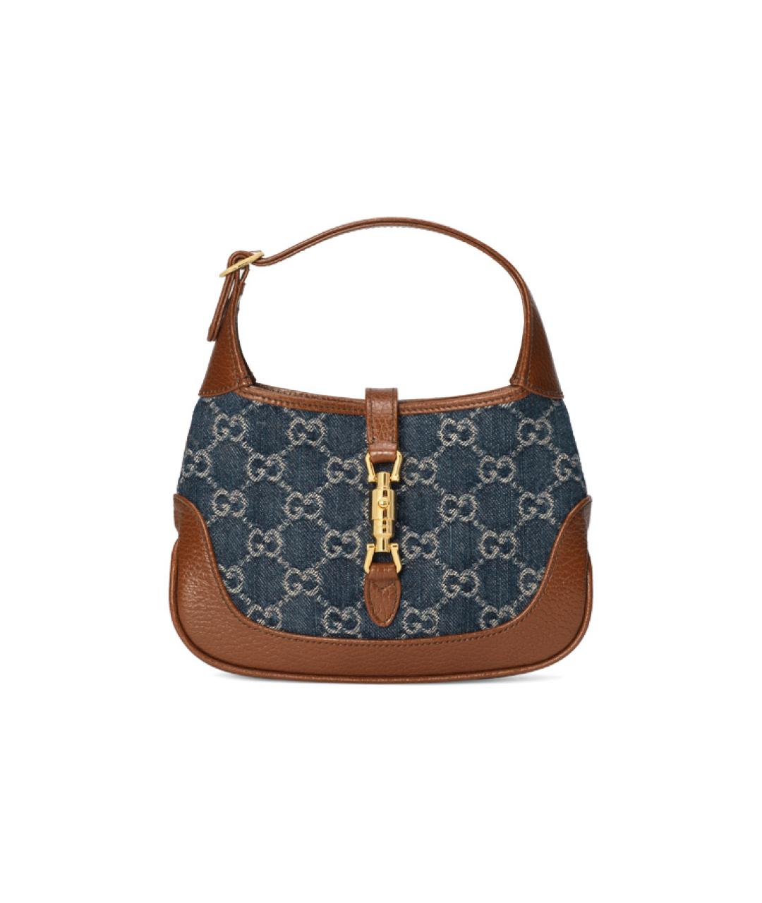 GUCCI Синяя сумка через плечо, фото 1