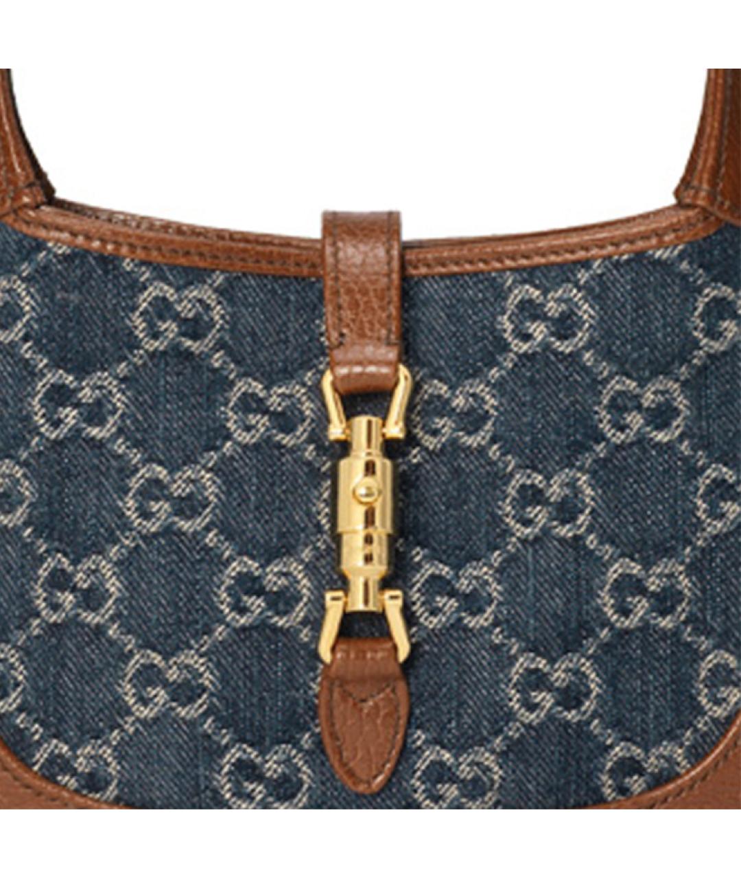 GUCCI Синяя сумка через плечо, фото 8
