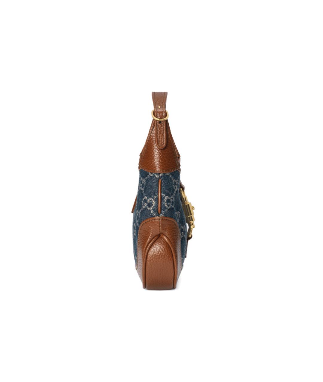 GUCCI Синяя сумка через плечо, фото 5