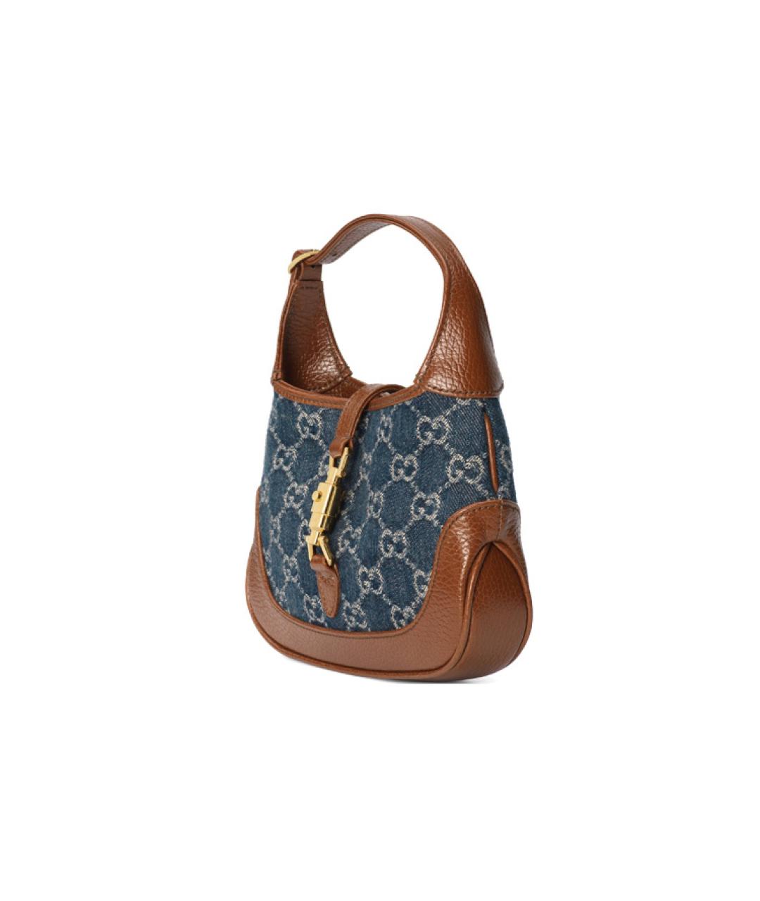 GUCCI Синяя сумка через плечо, фото 3
